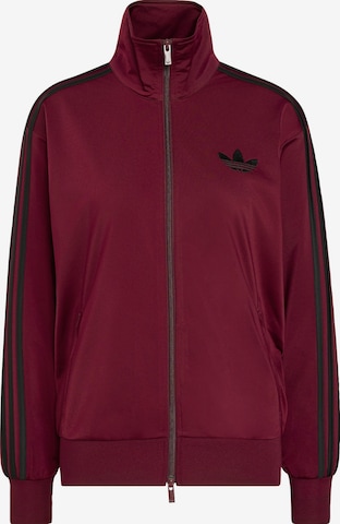 ADIDAS ORIGINALS - Casaco em moletão 'Firebird' em vermelho: frente
