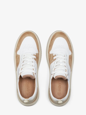 Estro Sneakers laag '09-4286' in Bruin