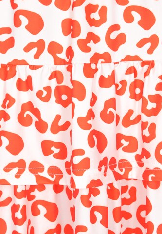 MYMO - Falda en naranja