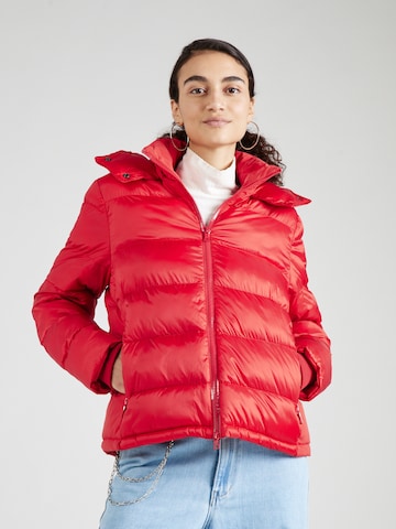 No. 1 Como Between-Season Jacket 'AMALIE' in Red: front