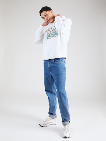 LEVI'S ® Regular Fit Sweatshirt 'Relaxed Graphic Hoodie' in Weiß