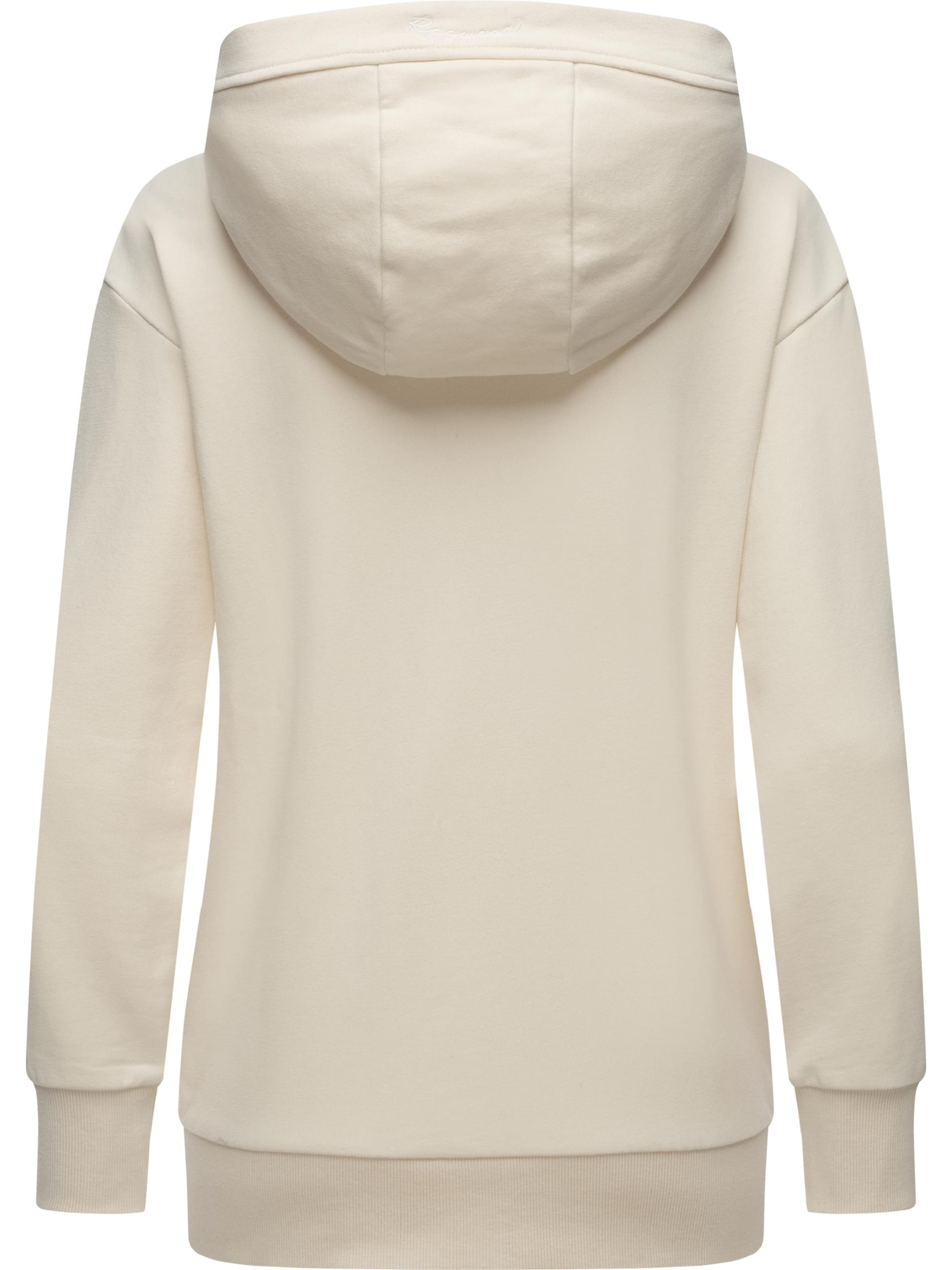 Ragwear Zip-Up Hoodie 'Yodis' in Beige