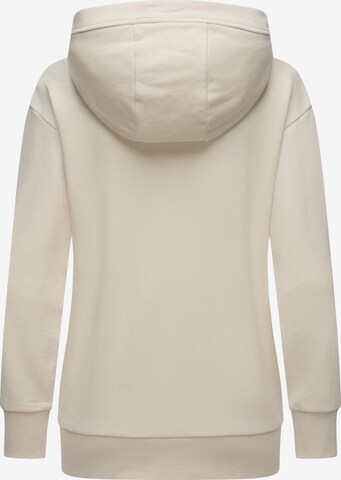 Ragwear Zip-Up Hoodie 'Yodis' in Beige