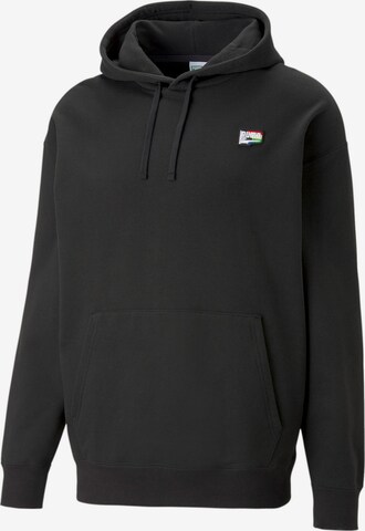 PUMA Sweatshirt 'PRIDE' in Black: front