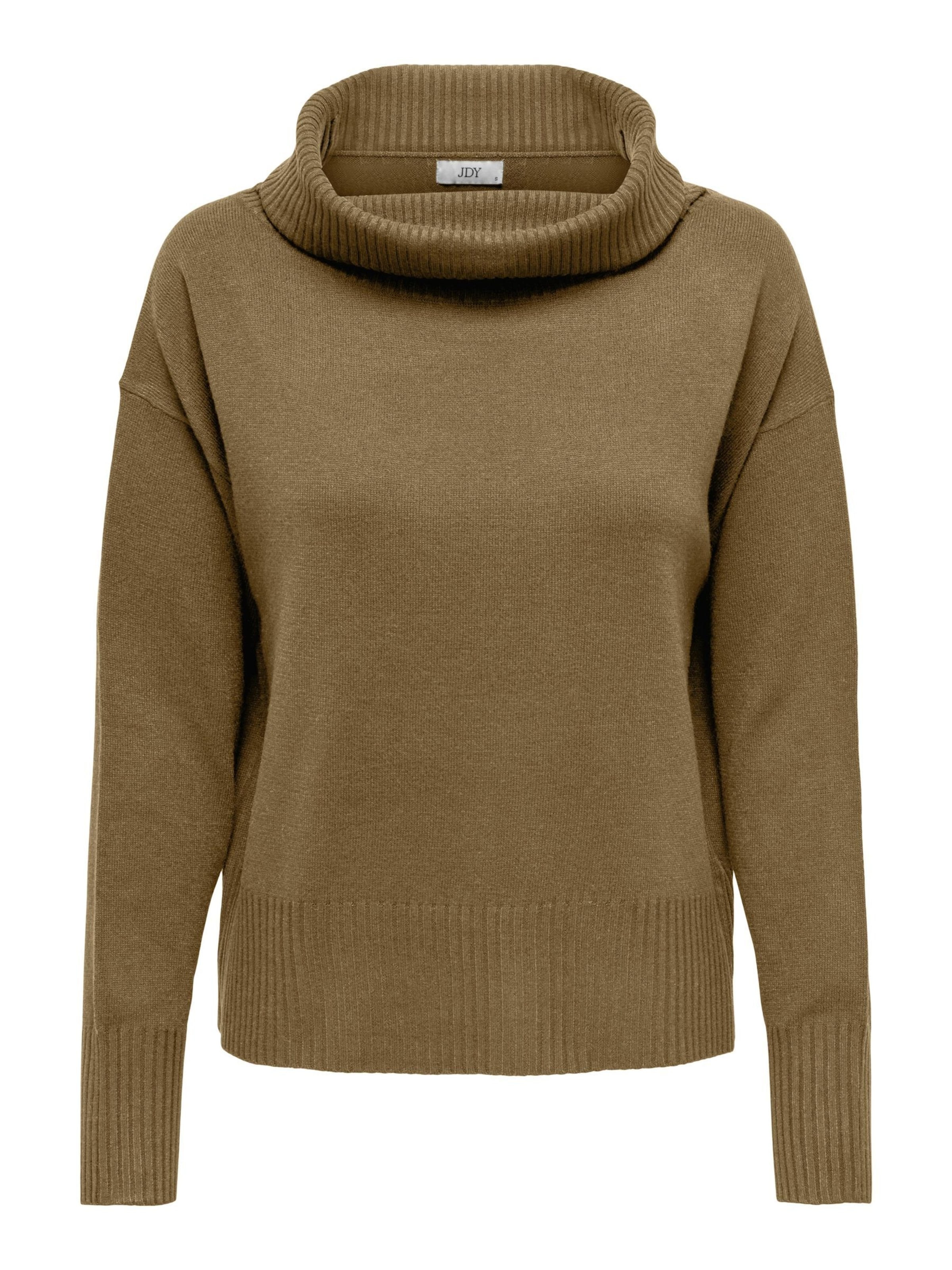 JDY Sweater 'PRIME' in Brown: front
