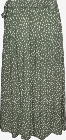 PIECES Skirt 'Tala' in Green
