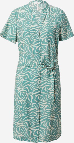 Robe-chemise 'SELINE' OBJECT en vert : devant