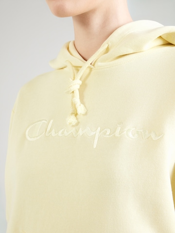Bluză de molton de la Champion Authentic Athletic Apparel pe galben