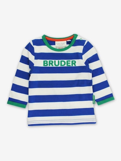 Toby Tiger Shirt 'Bruder'‌‌‌‌ in 80 in blau, Produktansicht
