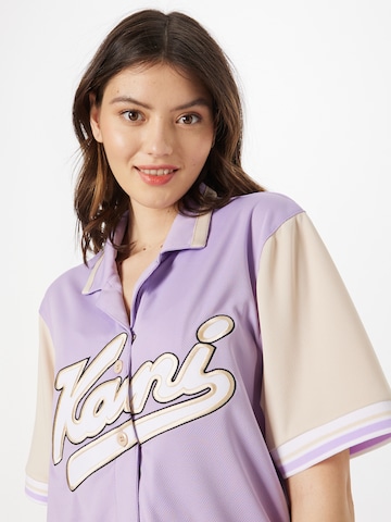 Chemisier 'Varsity' Karl Kani en violet