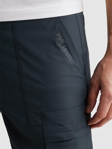 PME Legend Loosefit Broek 'Airylon relaxed fit shorts' in Blauw