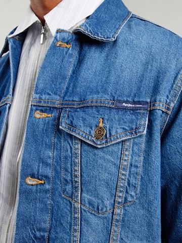 Pepe Jeans Демисезонная куртка в Синий