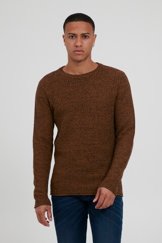 Pull-over BLEND en marron : devant
