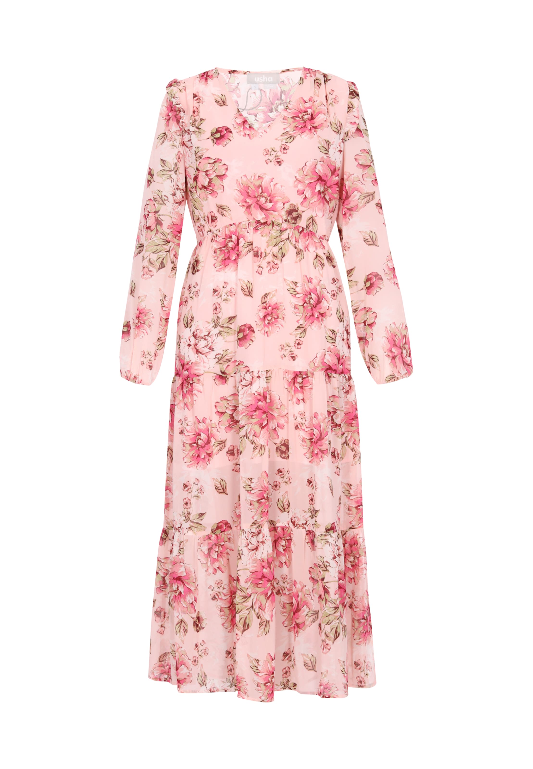 Usha Kjole i pink: forside