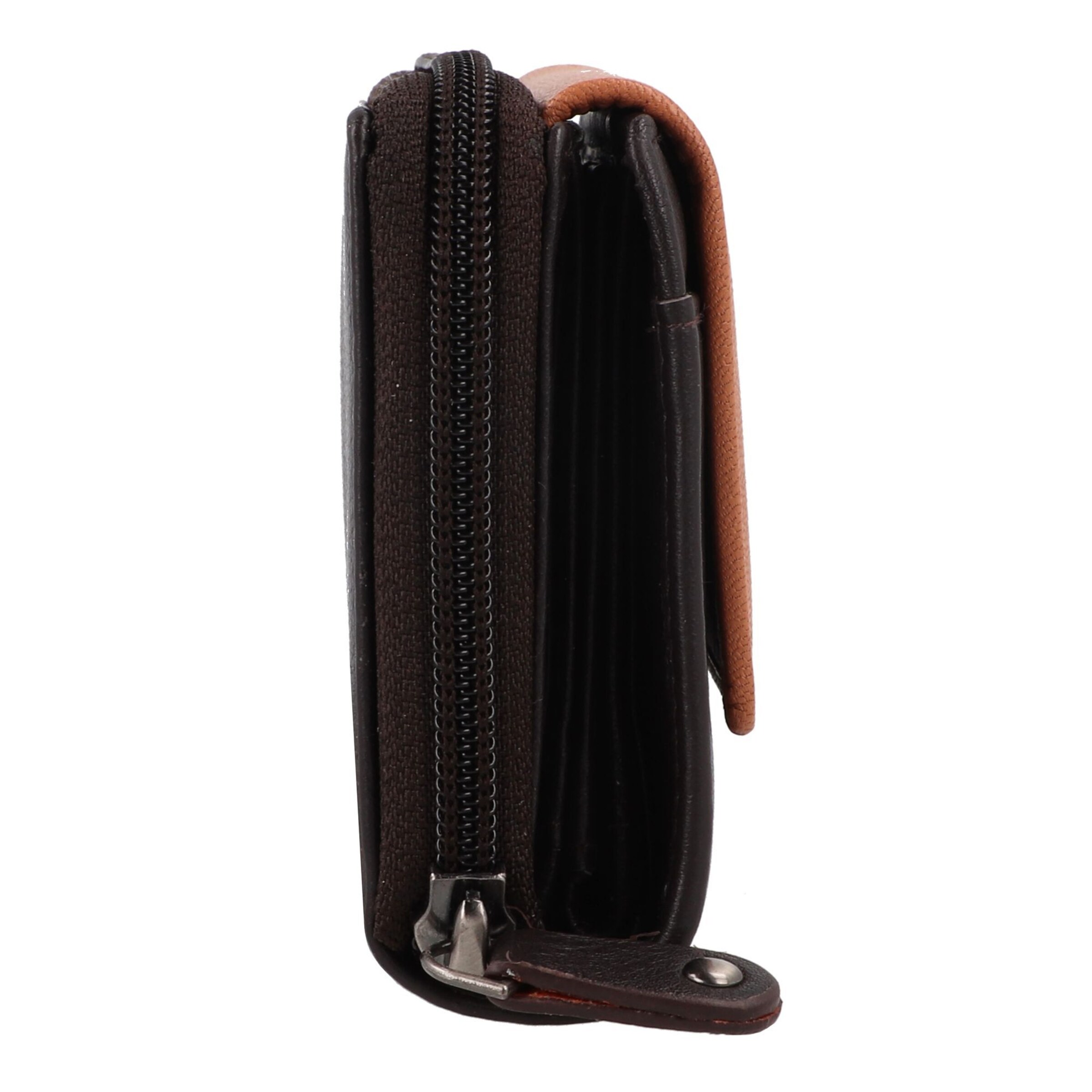 GREENBURRY Wallet 'Nappa' in Brown