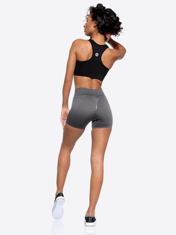 Stark Soul Skinny Sportbroek 'Scrunch' in Grijs