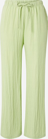 Monki Loosefit Broek in Groen: voorkant