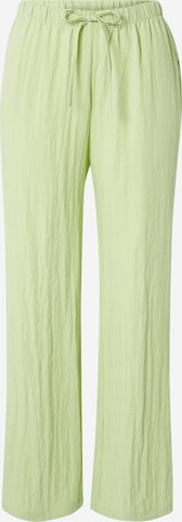 Monki Lużny krój Spodnie w kolorze zielony: przód