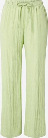 Loosefit Pantalon Monki en vert : devant