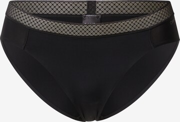 Calvin Klein Underwear - Cueca 'Seductive Comfort' em preto: frente