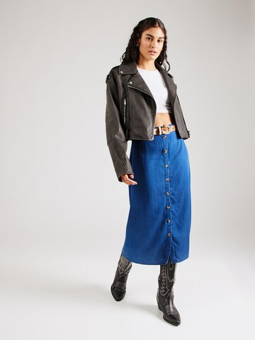 VILA Skirt 'VIBISTA' in Blue