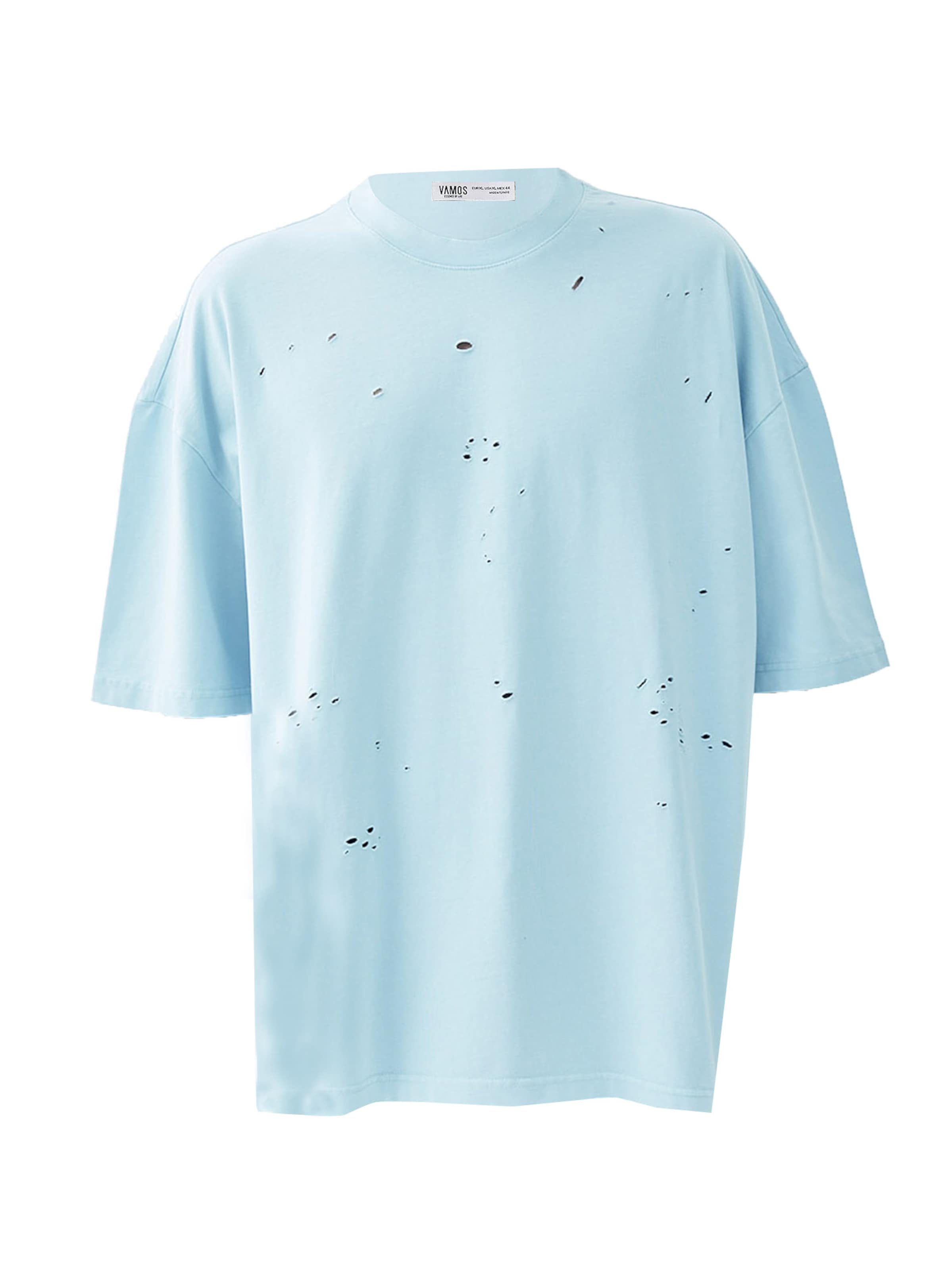 VAMOS CLO Koszulka w kolorze niebieski: przód