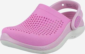 Crocs - Zapatos abiertos 'LITERIDE' en rosa: frente