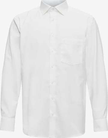 OLYMP Button Up Shirt 'Luxor' in White: front