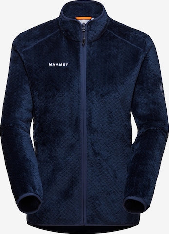 MAMMUT Athletic Fleece Jacket 'Innominata' in Blue: front