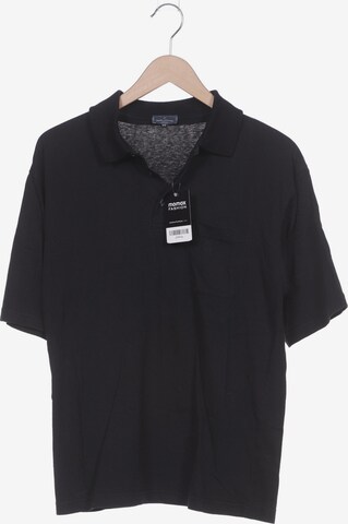 HECHTER PARIS Shirt in M-L in Black: front