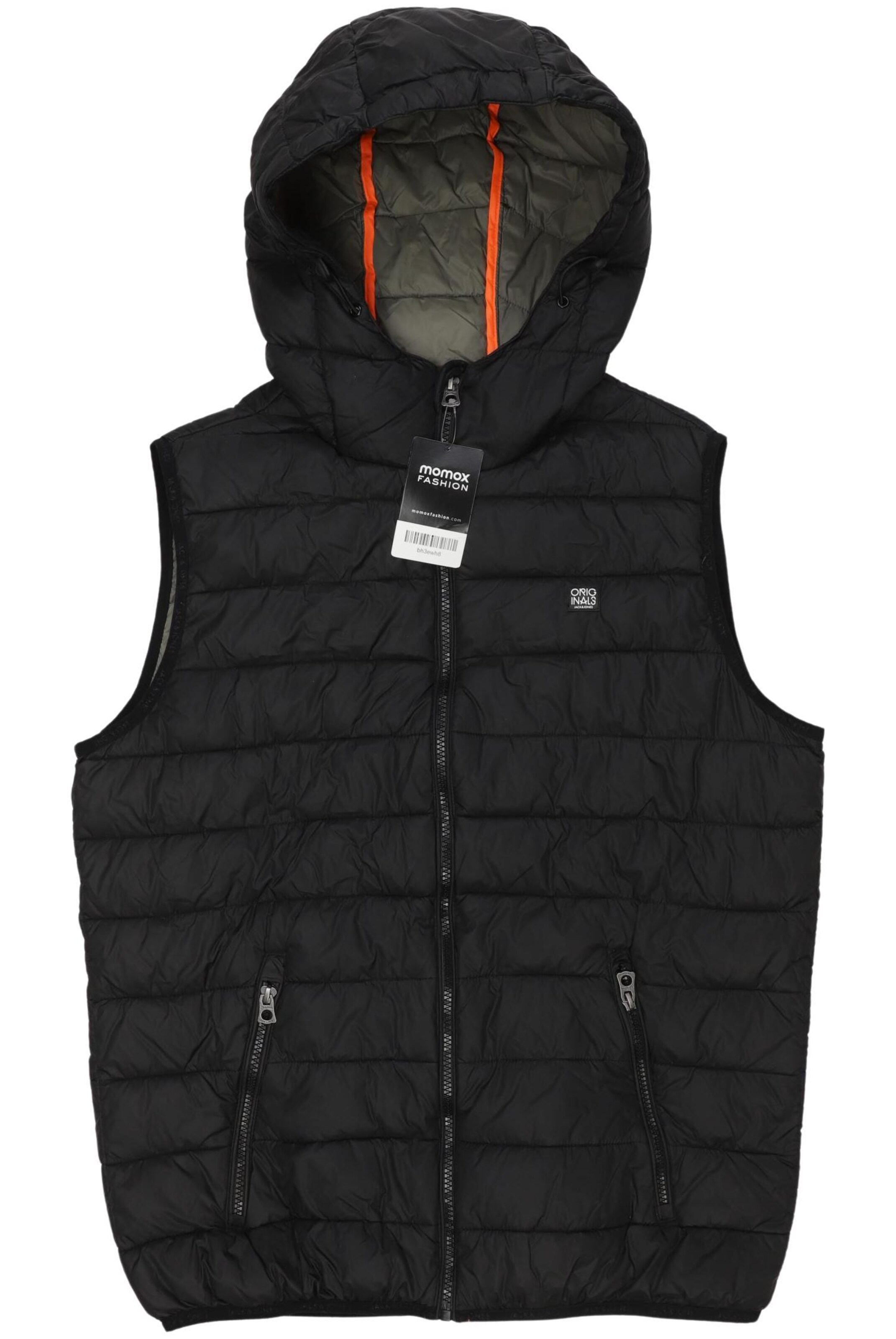 JACK & JONES Vest in M in Black: front