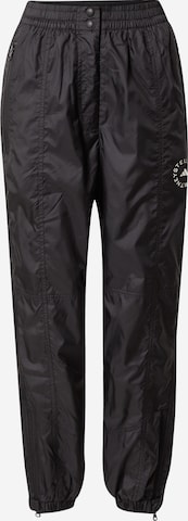 Effilé Pantalon de sport 'Lined Winter' ADIDAS BY STELLA MCCARTNEY en noir : devant