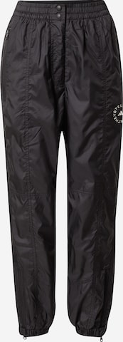 ADIDAS BY STELLA MCCARTNEY Tapered Workout Pants in Black: front