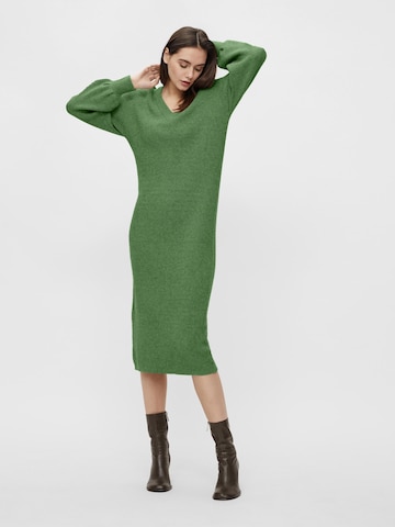 OBJECT Knitted dress 'Malena' in Green