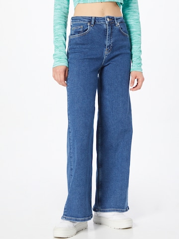Wide leg Jeans 'VILMA' di SELECTED FEMME in blu: frontale
