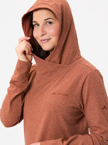VAUDE Sports sweatshirt 'Tuenno' in Red