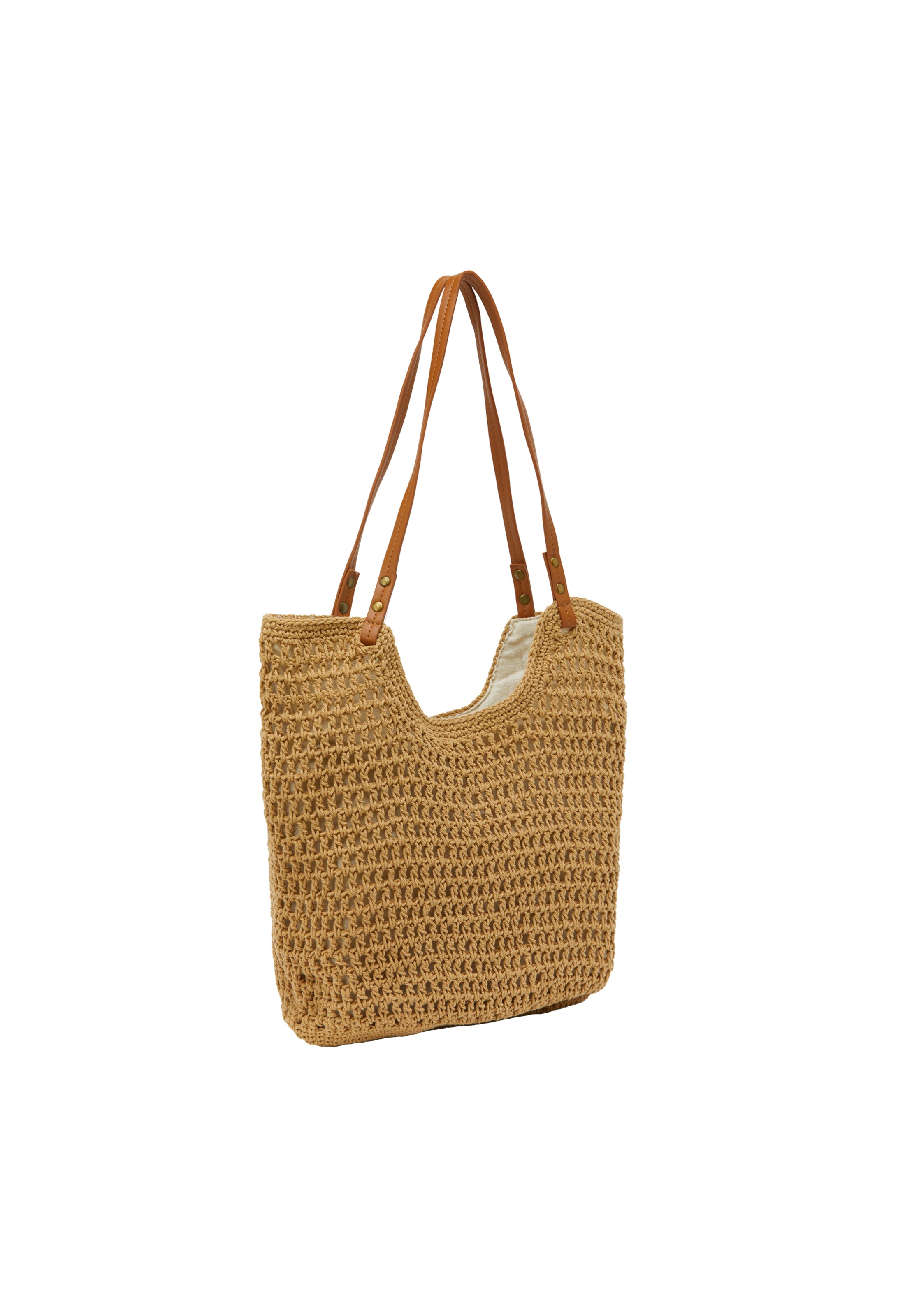 usha FESTIVAL Skuldertaske i beige