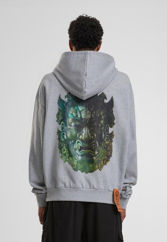 Sweat-shirt 'Jade Oni' Forgotten Faces en gris : devant