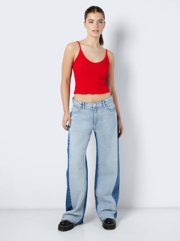 Noisy may Wide Leg Jeans 'RINNA' in Blau