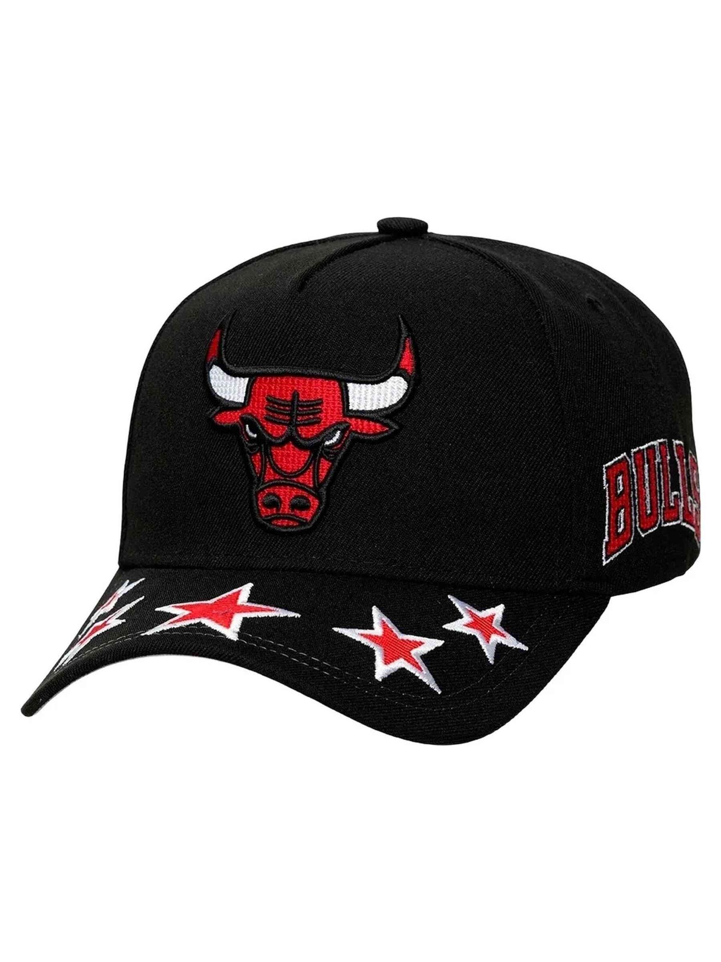 Mitchell & Ness Cap 'Gorra mitchell & ness negra bulls' in Black: front