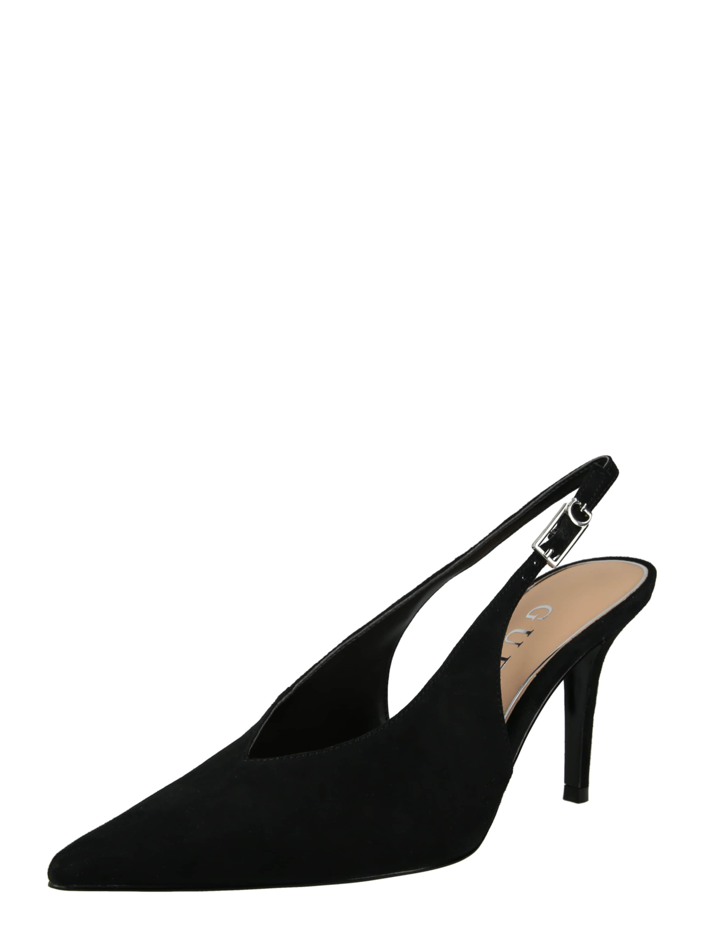 Escarpins à bride arrière 'PRIMO' GUESS en noir : devant