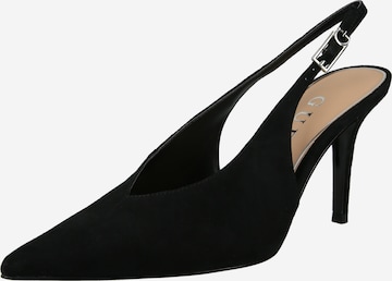 Escarpins à bride arrière 'PRIMO' GUESS en noir : devant