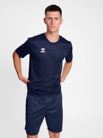 Hummel Performance Shirt 'ESSENTIAL' in Blue: front