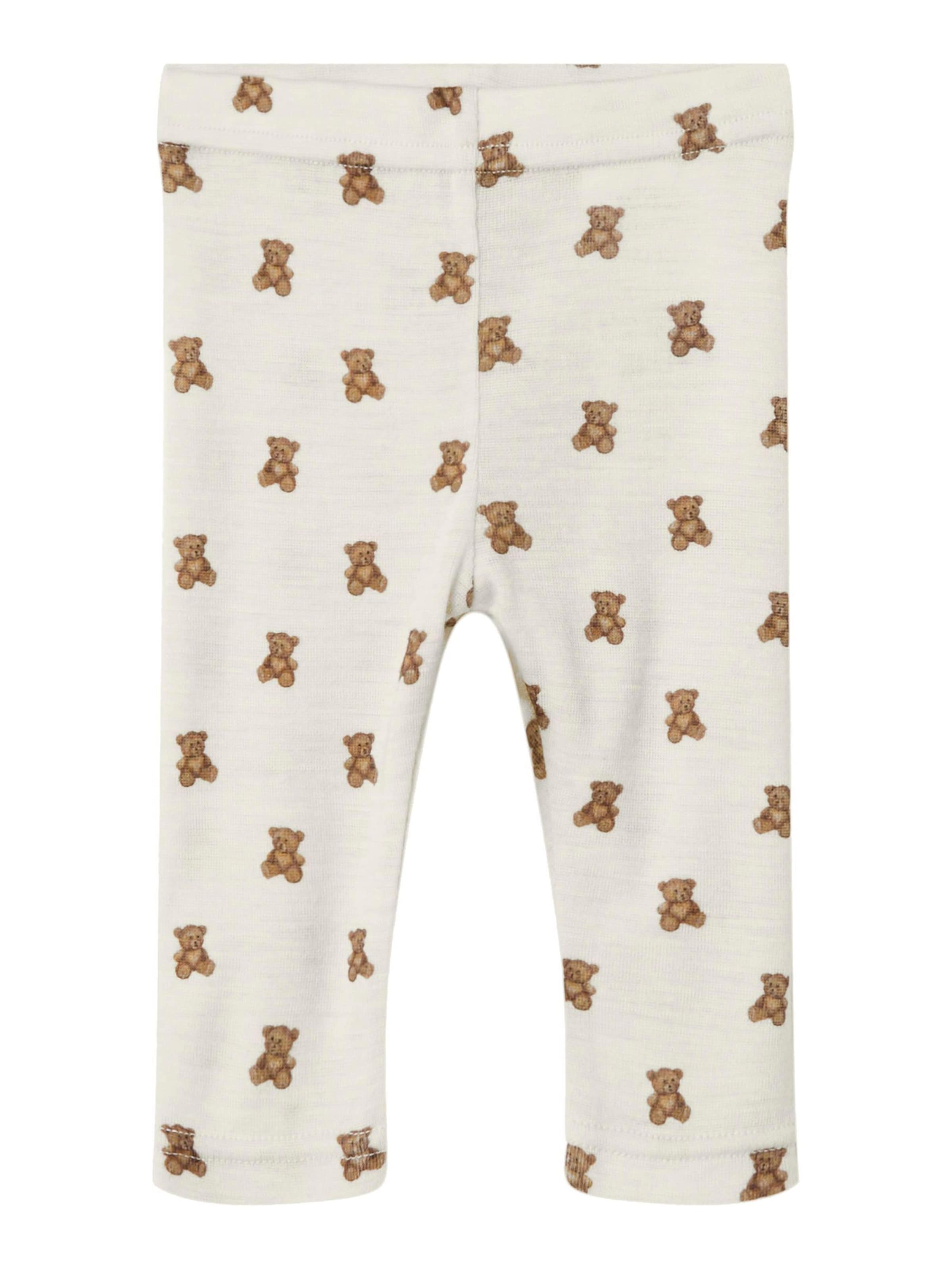 NAME IT - Slimfit Leggings en blanco: frente