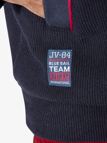 Jan Vanderstorm Sweatjacke 'Aspian' in Blau