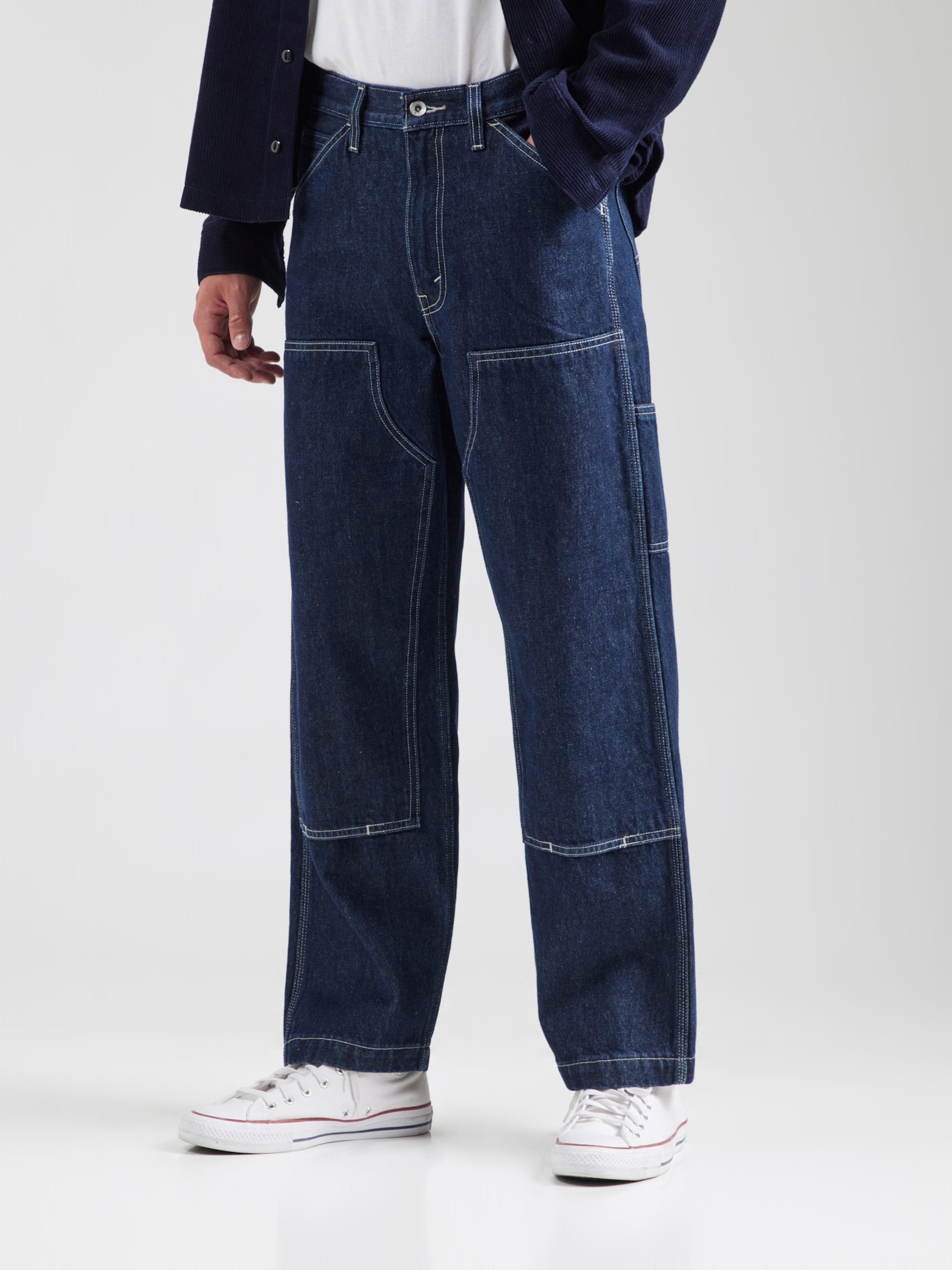 LEVI'S ® Loosefit Vaquero '568 LOOSE STRT DBL KNEE' en Añil