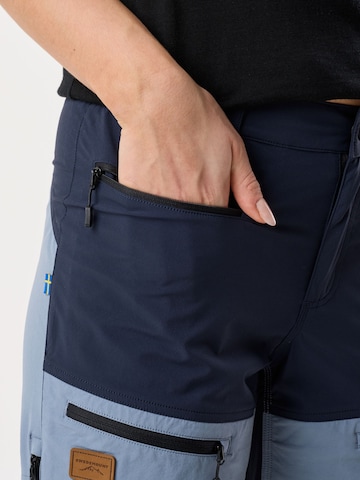 SWEDEMOUNT Regular Outdoorhose 'Lofoten'‌‌‌‌‌ in Blau
