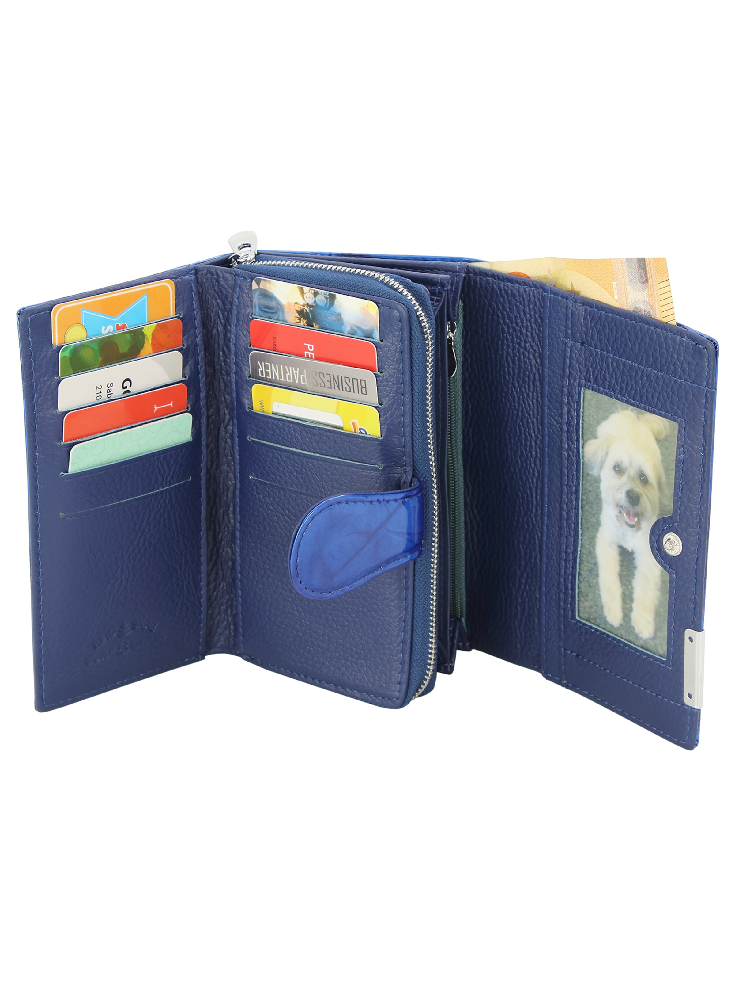 Jennifer Jones Wallet in Blue