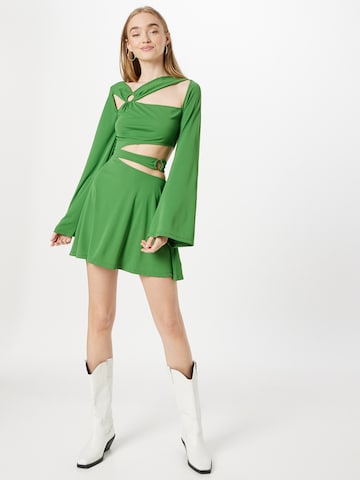 NA-KD - Vestido 'Angelica Blick' en verde