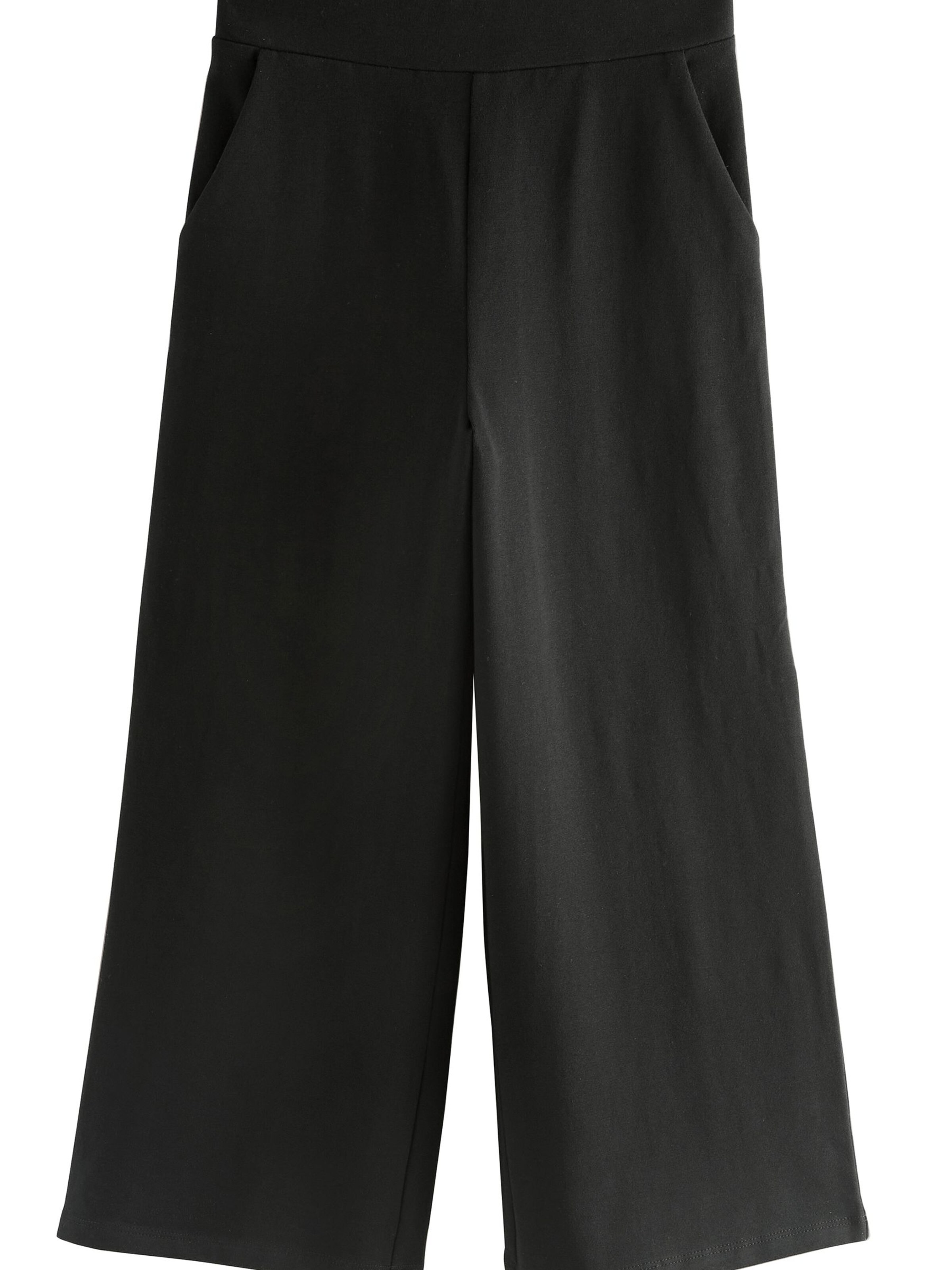 NextWide Leg/ Široke nogavice Hlače - crna boja